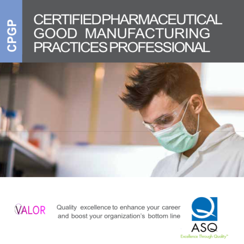 ASQ CPGP Exam Kit