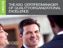 CERTIFIED MANAGER OF QUALITY (CMQ/OE) (In-person/ Virtual)